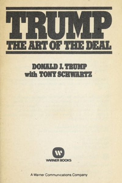 A Arte da Negociação, Donald Trump