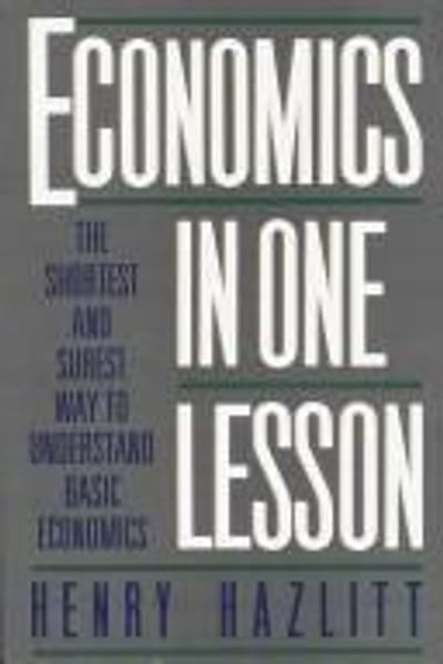 Economia numa Única Lição, Henry Hazlitt